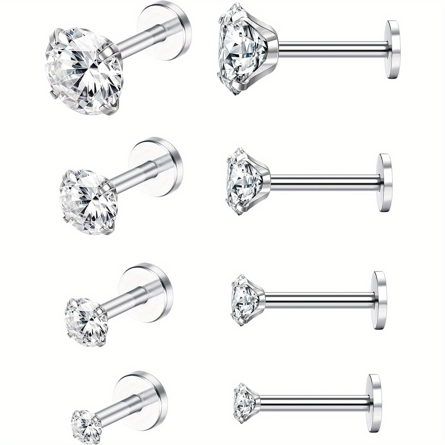 Helix Cartilage Ring - Druperfect ze stali nierdzewnej 16G wewnętrznie