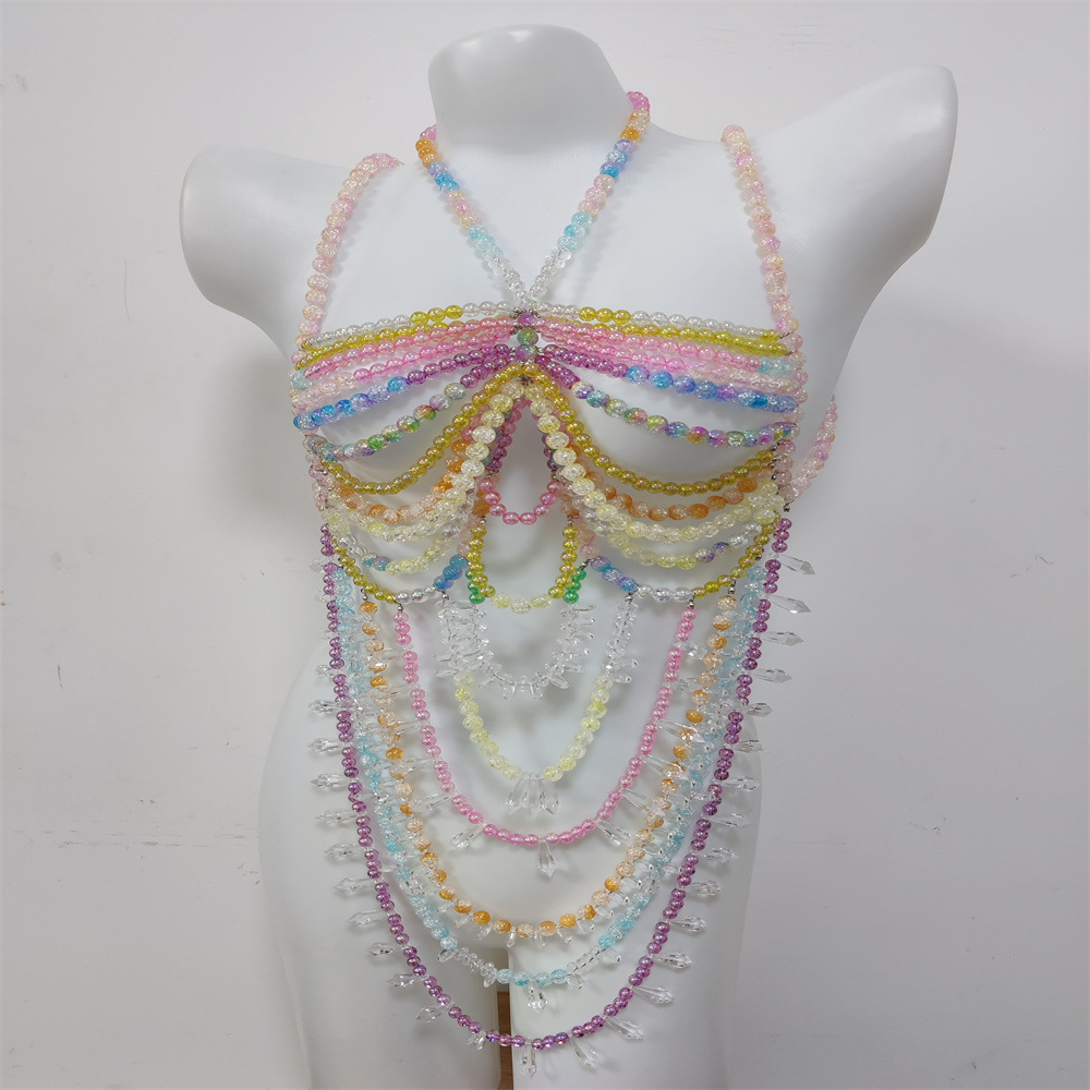 Body Jewelry Vest - Kobieta biżuteria do ciała europa i