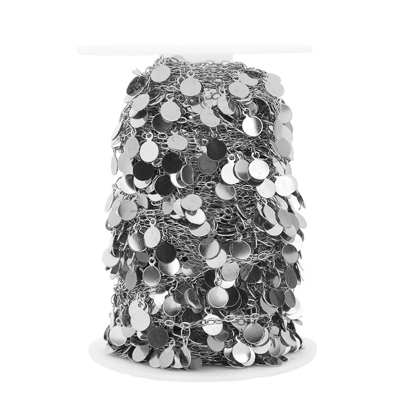 Body Jewelry Chains - 1 Metr Łańcuszka ze Stali Nierdzewnej