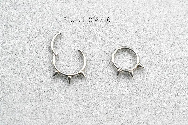 Clicker Ring Seamless - 50 sztuk/partia Bezszwowy Pierścień Segmentowy na