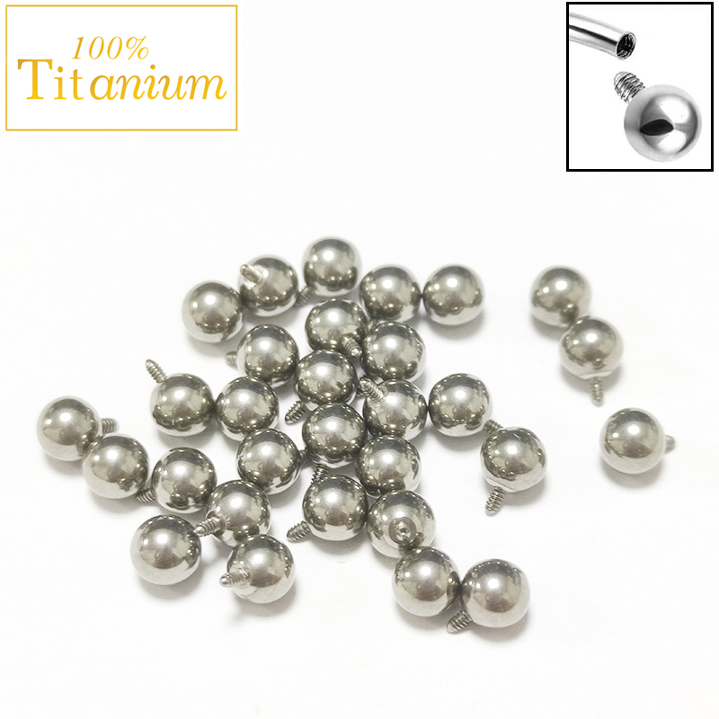Body Jewelry Implants - 10 szt. Implant klasy ASTM G23