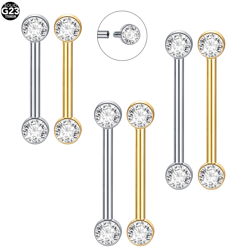 Body Jewelry Implants - 1/5 sztuk implant klasy tytanowa sztanga