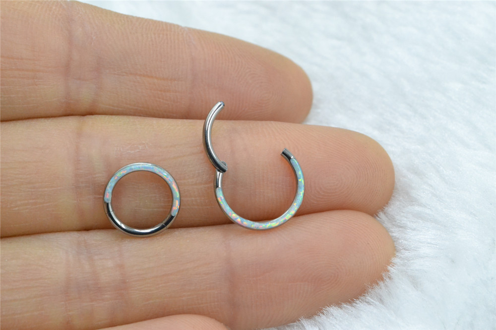 10 sztuk/partia G23 tytanowy o – Clicker Ring Seamless recenzja i cena