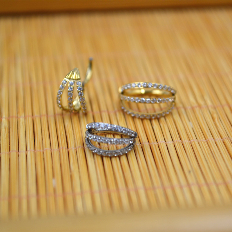 10 szt. 16G CZ G23 Tytanowe Be – Clicker Ring Seamless recenzja i cena