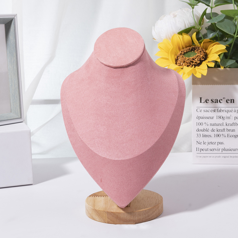 1szt Drewniany manekin Popiers – Body Jewelry Display Ideas recenzja i cena
