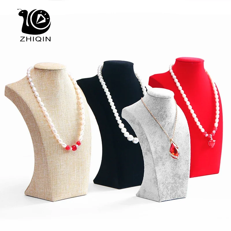 Aksamitny portret Naszyjnik Wy – Body Jewelry Display Ideas recenzja i cena