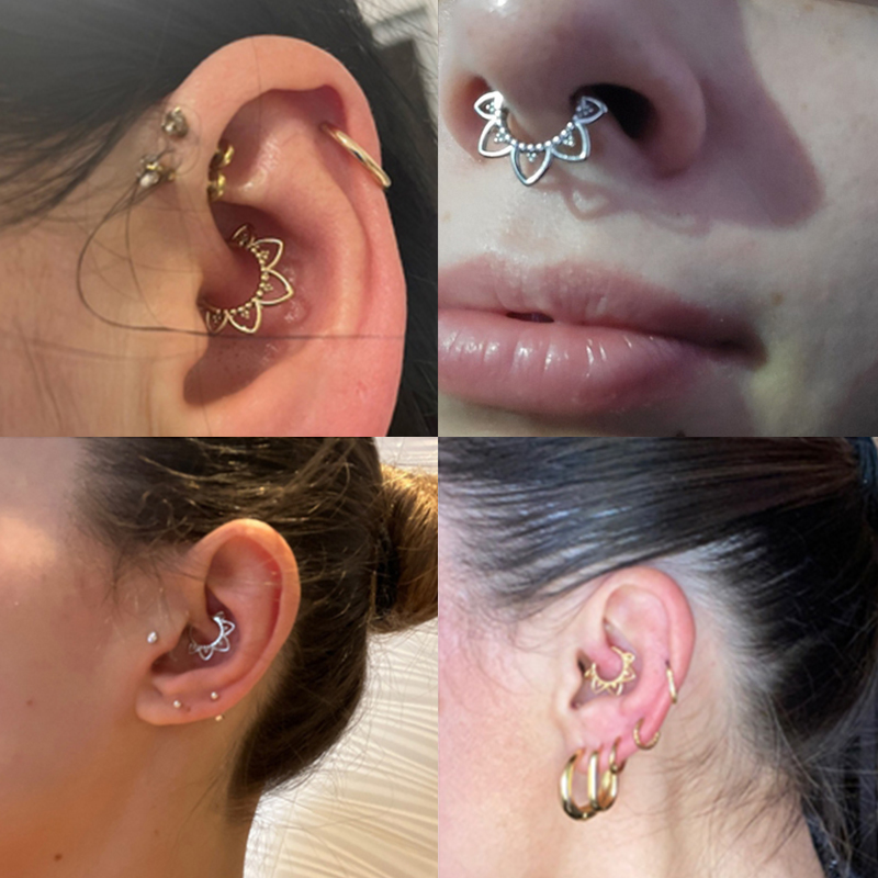 Pierścień do nosa ze stali nie – Clicker Ring Seamless recenzja i cena