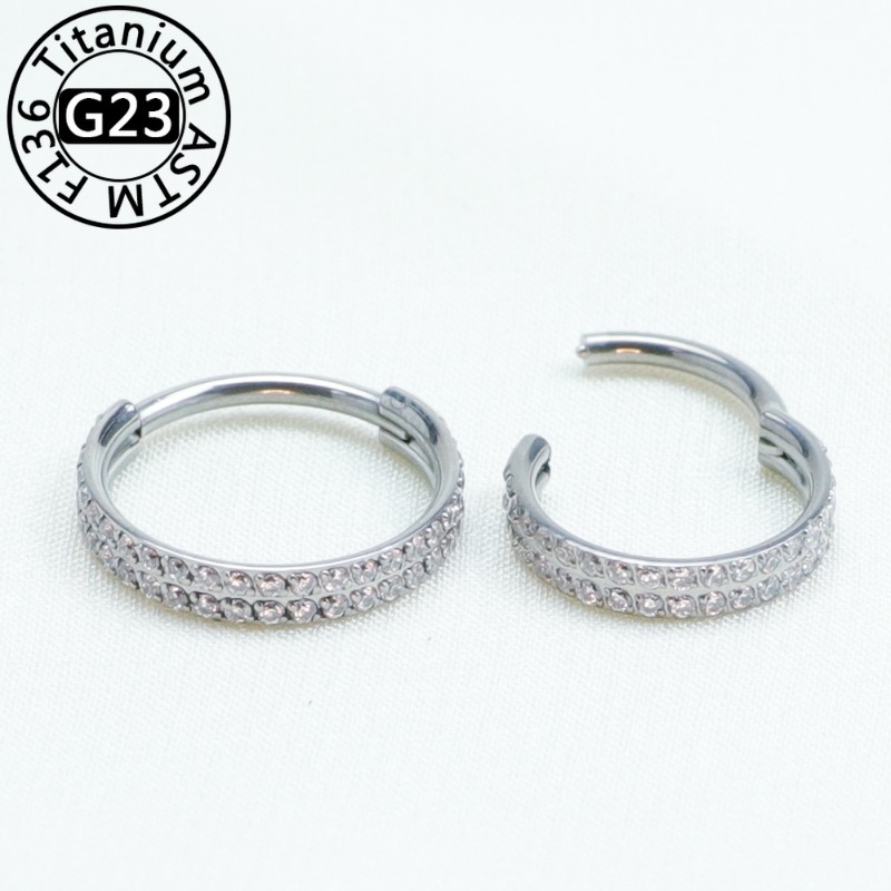 2/5 szt. Pierścień do nosa z t – Clicker Ring Seamless recenzja i cena