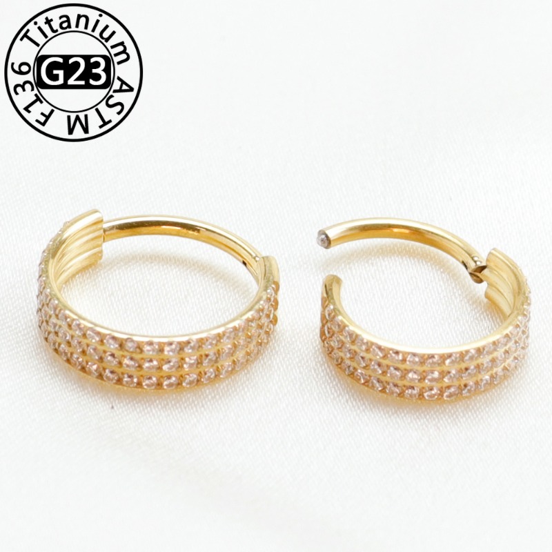 2/5 szt. Pierścień do nosa z t – Clicker Ring Seamless recenzja i cena