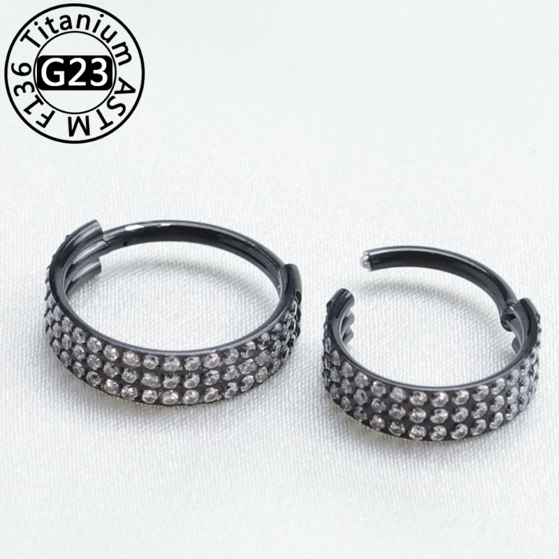 2/5 szt. Pierścień do nosa z t – Clicker Ring Seamless recenzja i cena
