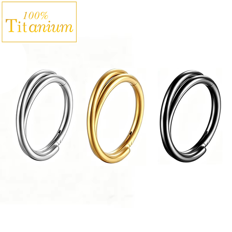Kolczyk z tytanu G23 klasy imp – Clicker Ring Seamless recenzja i cena
