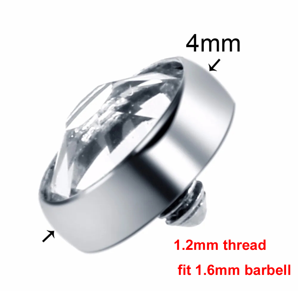 1PC G23 Titanium Dermal Anchor – Body Jewelry Implants recenzja i cena