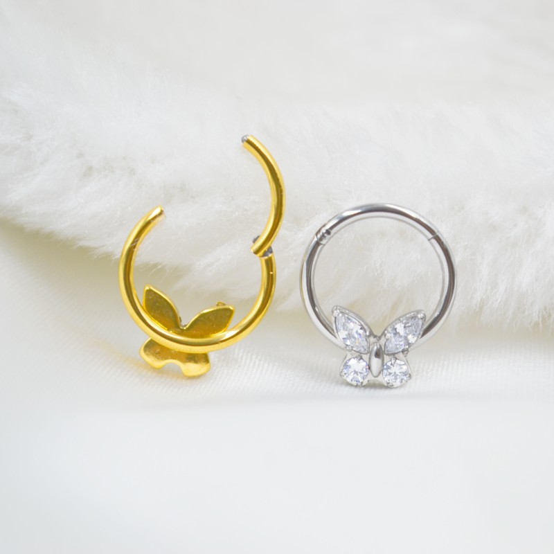 20 sztuk/partia stal chirurgic – Clicker Ring Seamless recenzja i cena