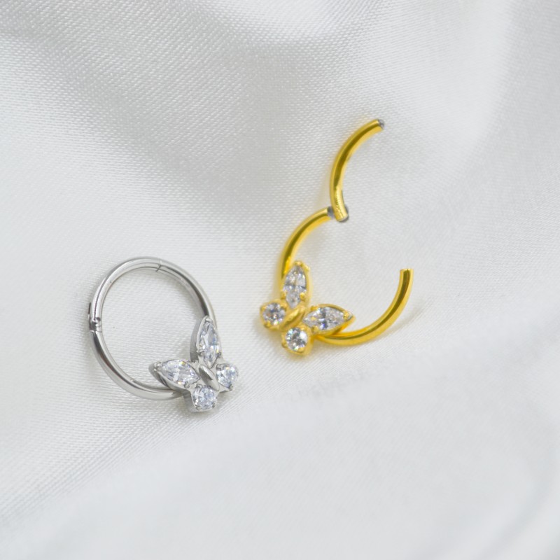 20 sztuk/partia stal chirurgic – Clicker Ring Seamless recenzja i cena