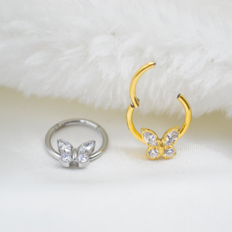 20 sztuk/partia stal chirurgic – Clicker Ring Seamless recenzja i cena