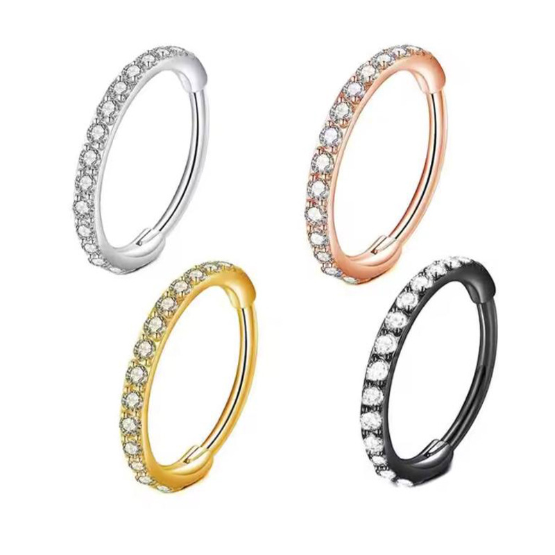 Nowy kolczyk do nosa ze stali  – Clicker Ring Seamless recenzja i cena