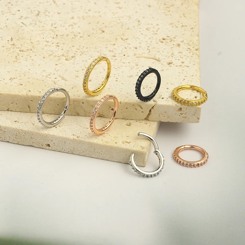 Nowy kolczyk do nosa ze stali  – Clicker Ring Seamless recenzja i cena