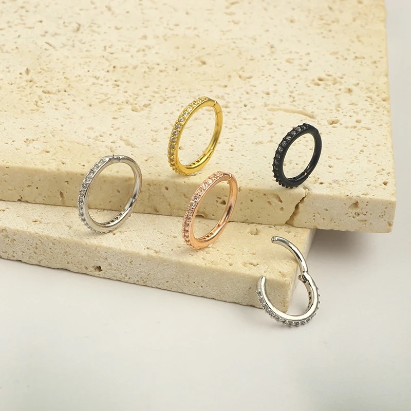Nowy kolczyk do nosa ze stali  – Clicker Ring Seamless recenzja i cena
