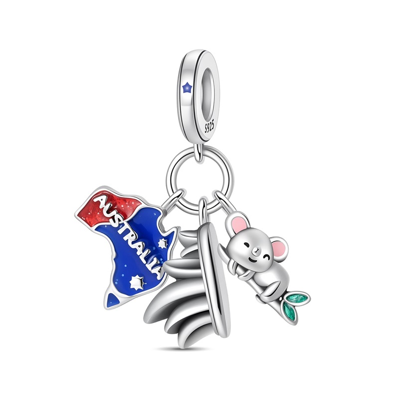 Zawieszka Charms ze Srebra Pró – Body Jewelry Australia recenzja i cena