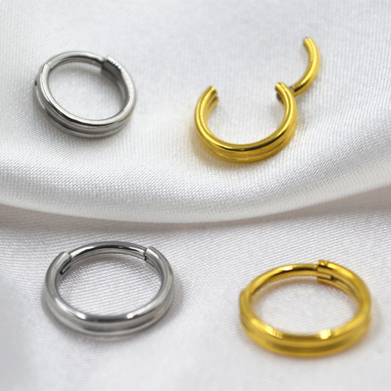 20 szt. kolczyków ze stali nie – Clicker Ring Seamless recenzja i cena