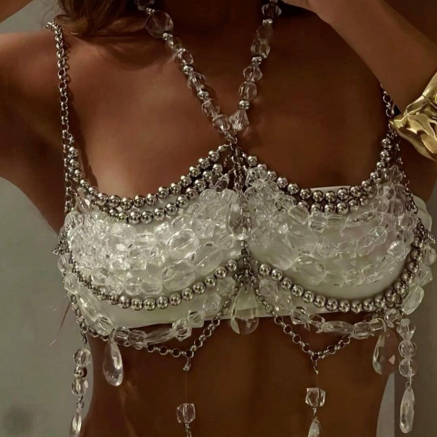 2025 ręcznie robione stroje na – Body Jewelry Vest recenzja i cena