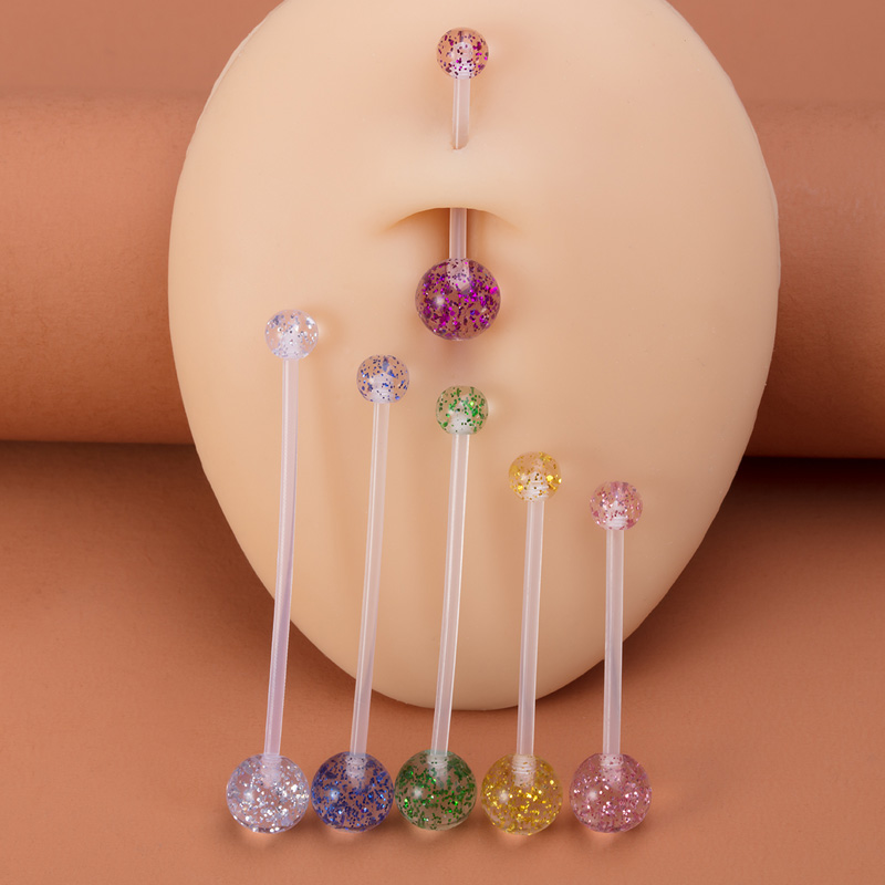 6 sztuk elastyczny piercing do – Body Jewelry Implants recenzja i cena