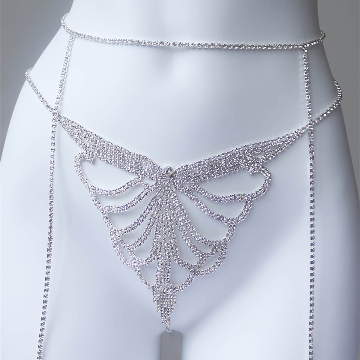 Wielowarstwowe z kryształami g – Body Jewelry Chains recenzja i cena