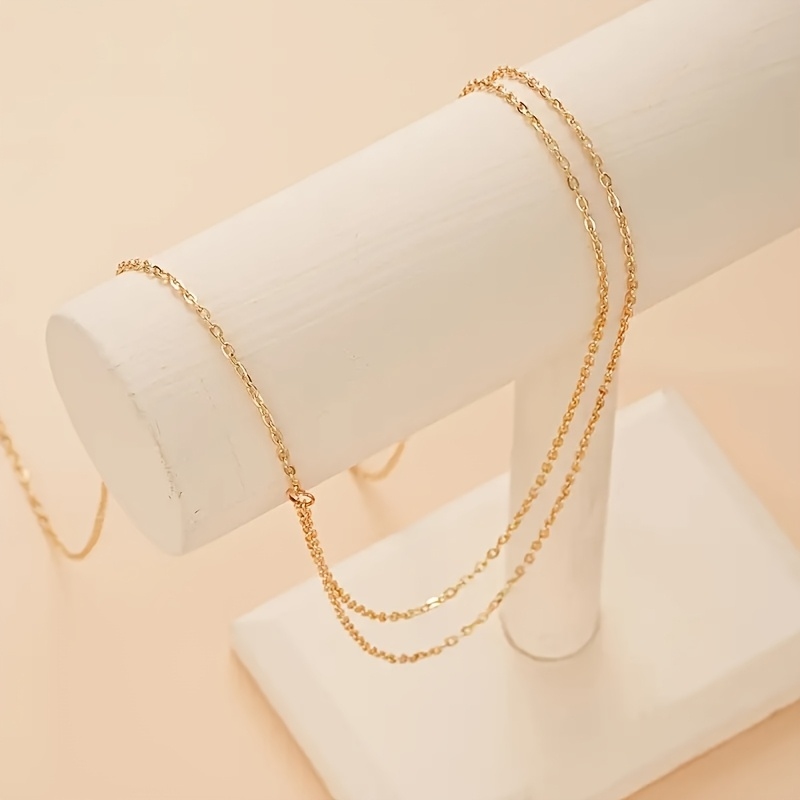 Dwustronny złoty metalowy łańc – Body Jewelry Chains recenzja i cena