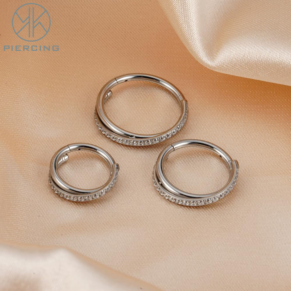 16G Implant Grade Titanium Hin – Clicker Ring Seamless recenzja i cena