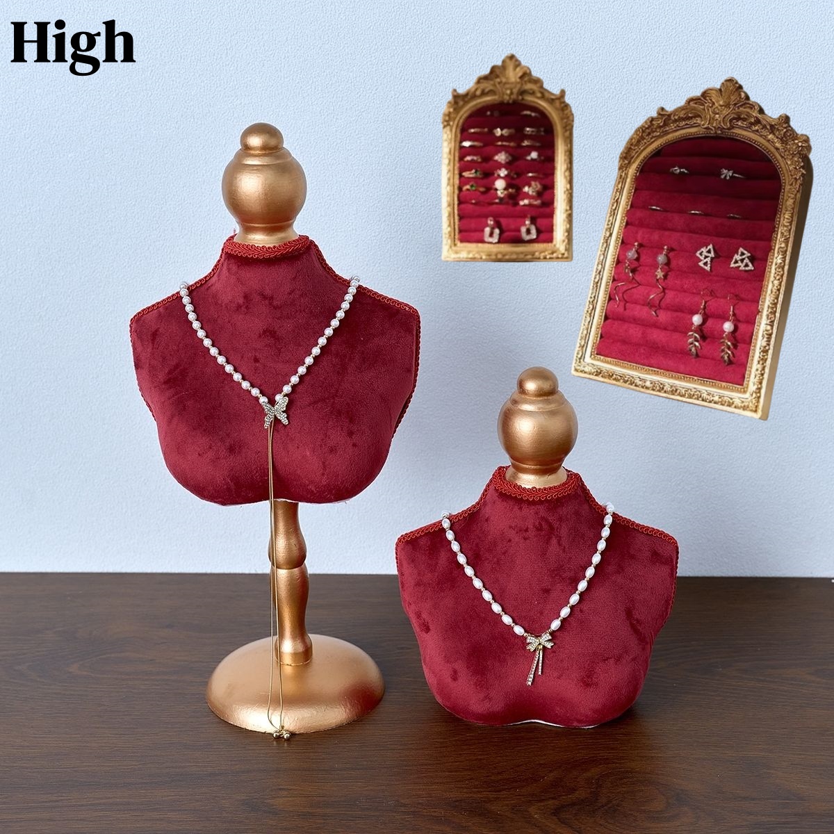 Stojak na naszyjniki, manekin  – Body Jewelry Display Ideas recenzja i cena