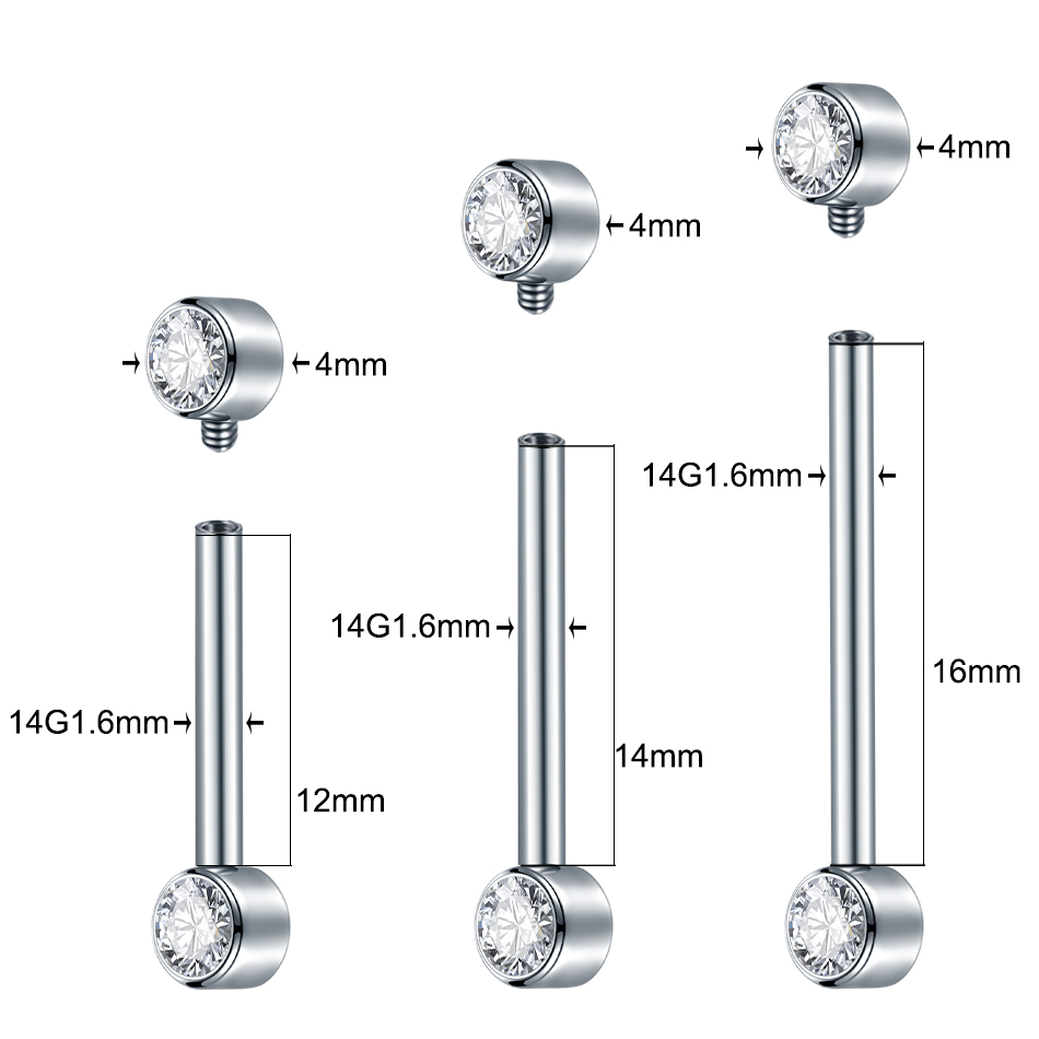 1/5 sztuk implant klasy tytano – Body Jewelry Implants recenzja i cena