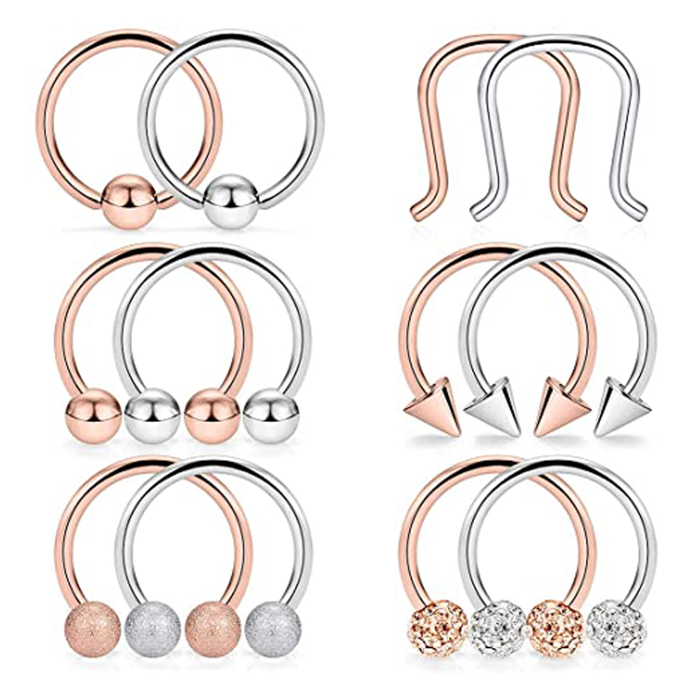 Stal nierdzewna zawiasach bez  – Clicker Ring Seamless recenzja i cena